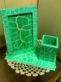 quadro com porta caneta